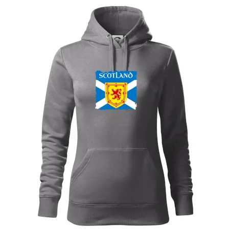 Skotská vlajka s erbem lva