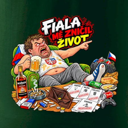 Fiala mě zničil život