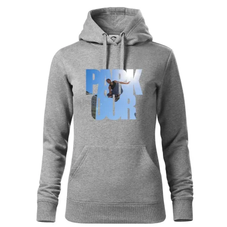 Parkour nápis nebe