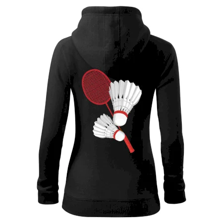 Badminton - pálka a košík
