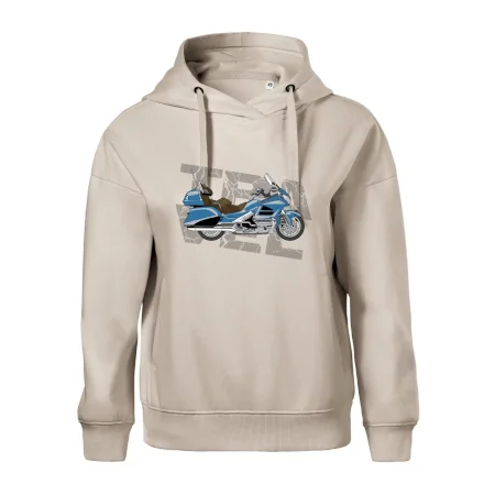 Cestovní motorka Amerika modrá