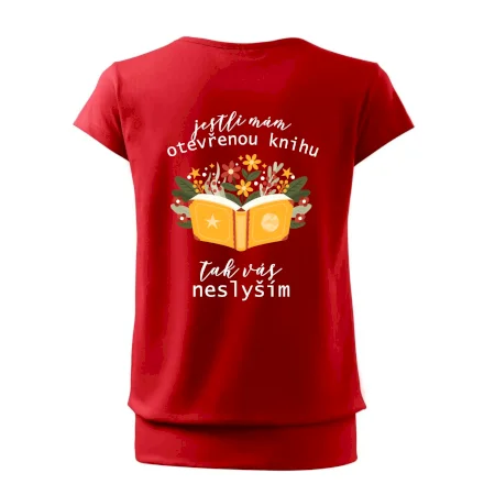 Jestli mám otevřenou knihu, tak vás neslyším