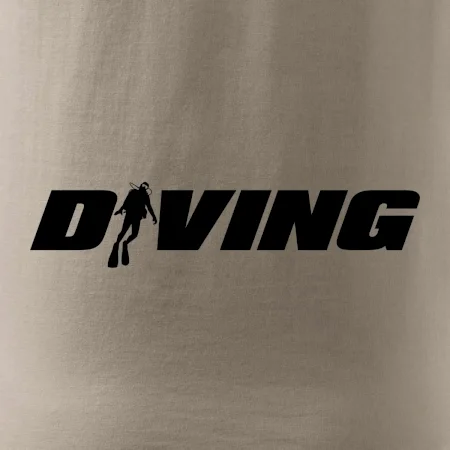 Diving nápis potápěč
