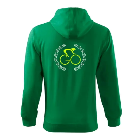 GO cyklista (fluo potisk)
