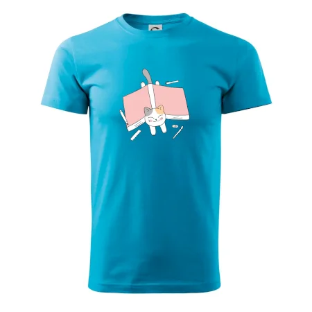 Učení na státnice kočka