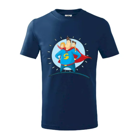 Táta superman - holka a kluk