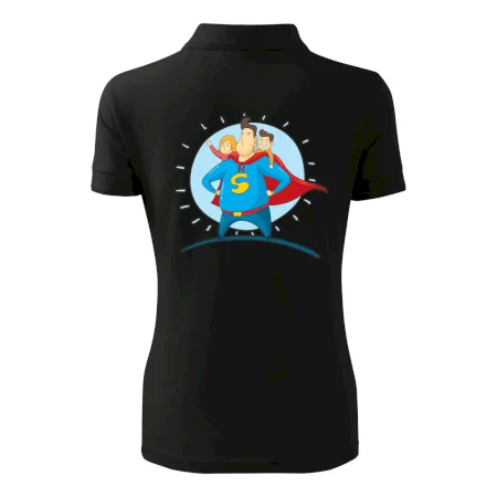 Táta superman - holka a kluk