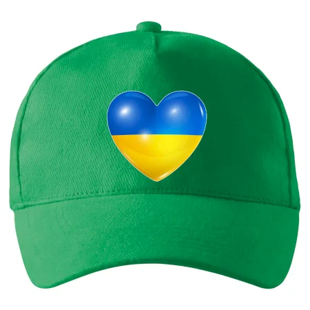 Ukrajina srdce vlajka