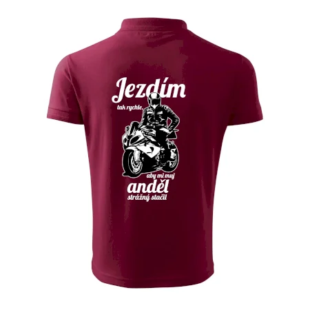Silniční motorka - jezdím tak rychle, aby mi můj anděl strážný stačil