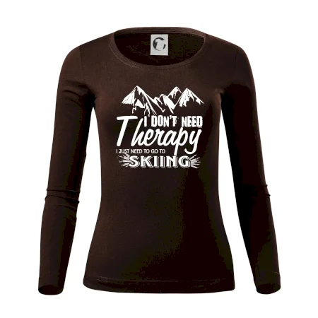 I dont need therapy - Skiing