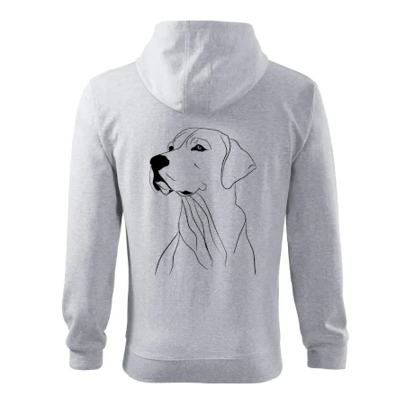 Labrador černá kresba