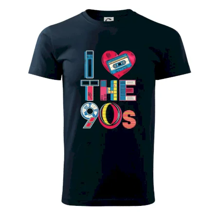 I love 90s - srdce a kazeta