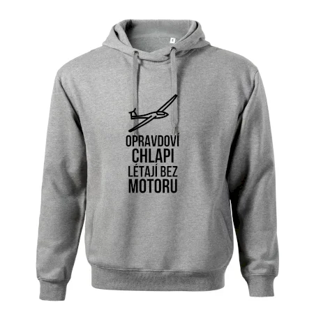 Opravdovi chlapi létají bez motoru