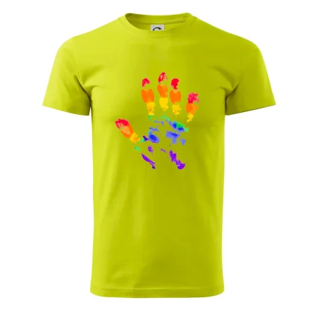 LGBT hand print