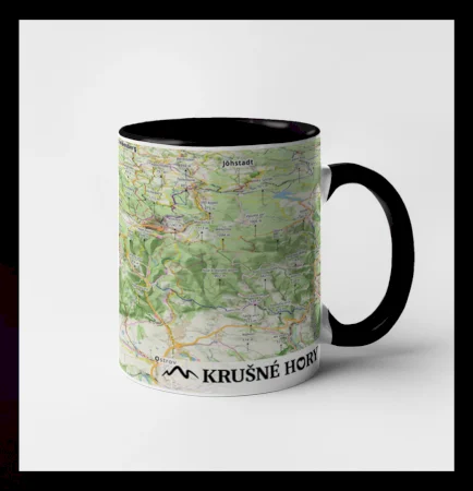 Hrnek - Krušné hory mapa