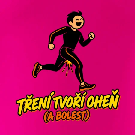 Běžecké tření tvoří oheň
