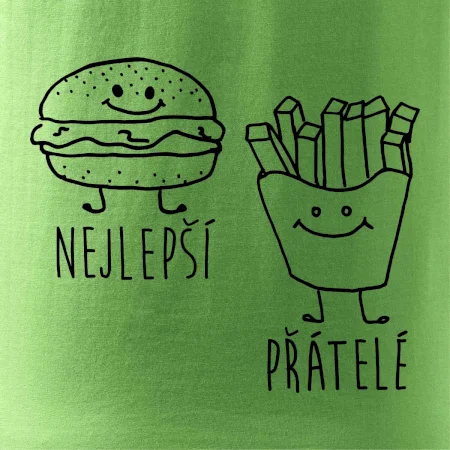 Nejlepší přátelé - Hamburger a hranolky
