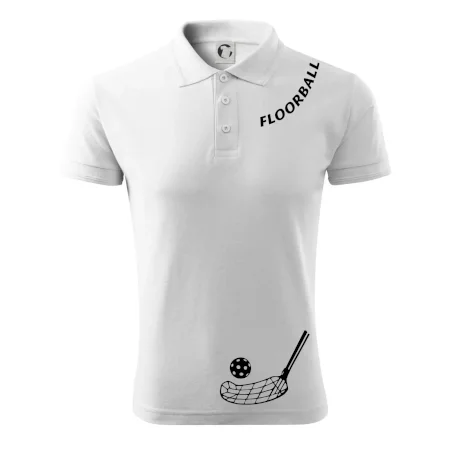 Floorball nápis šikmo
