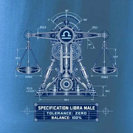 Váhy Engineering of Libra technický motiv