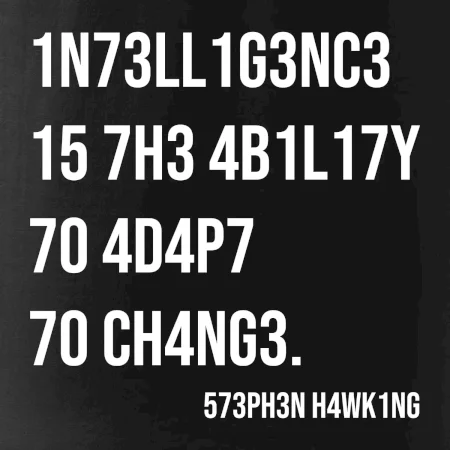 Test inteligence - Stephen Hawking