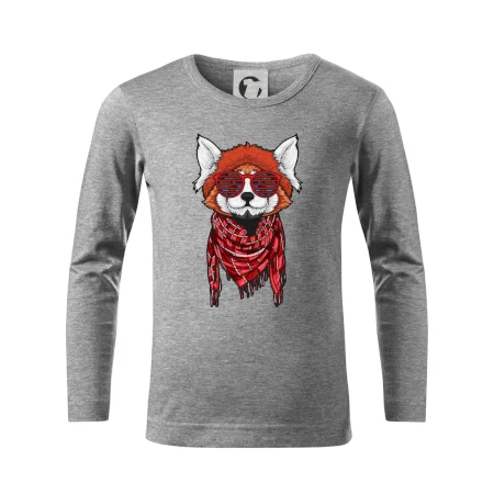 Červená panda hipster