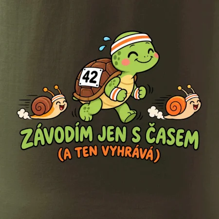 Běžecká želva závodím jen s časem