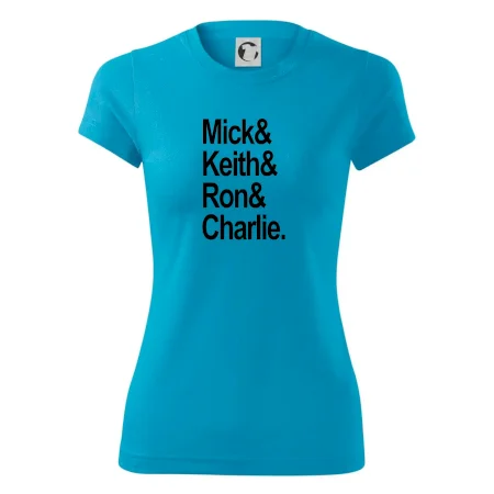 Mick Keith Ron Charlie