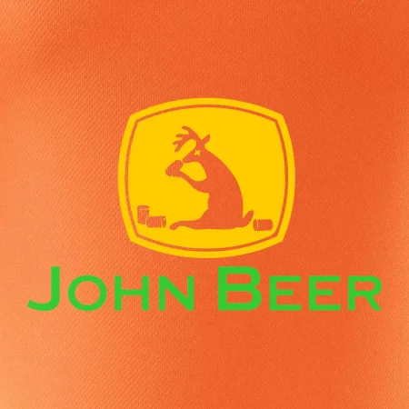 John Beer jelen s pivem