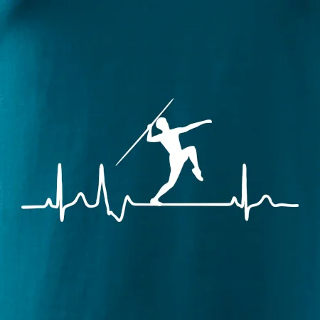 EKG hod oštěpem muž