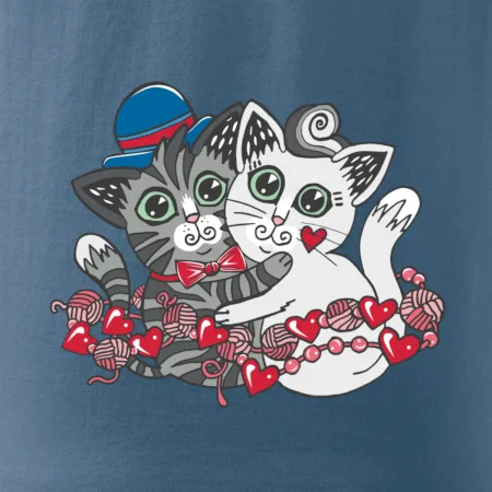 Kočky v objetí (Pecka design)