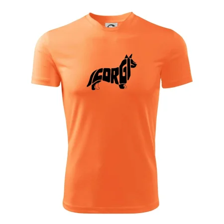 Corgi - nápis v těle