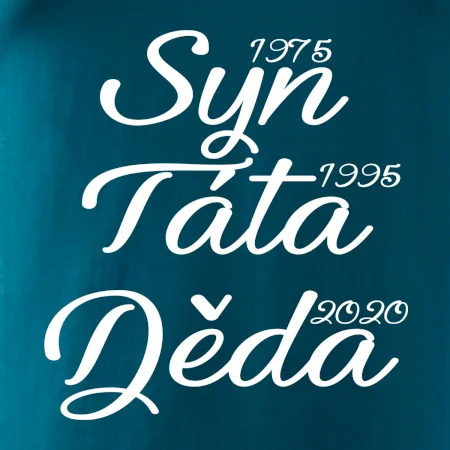 Syn, táta děda - vaše ročníky