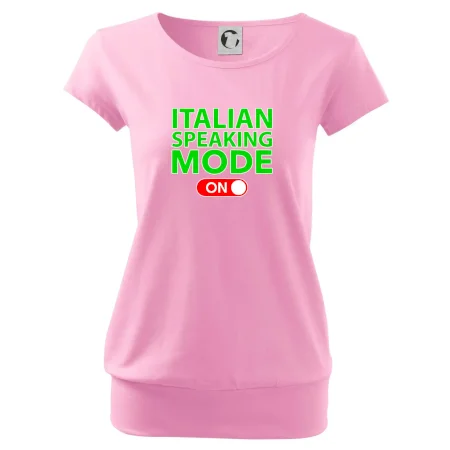 Italian speaking mode - ON