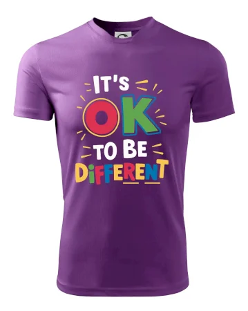 It's OK to be different