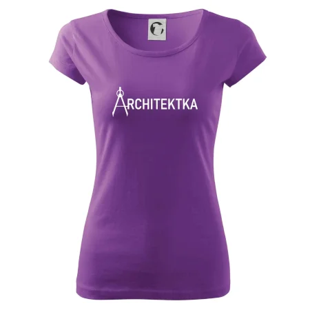 Architektka nápis