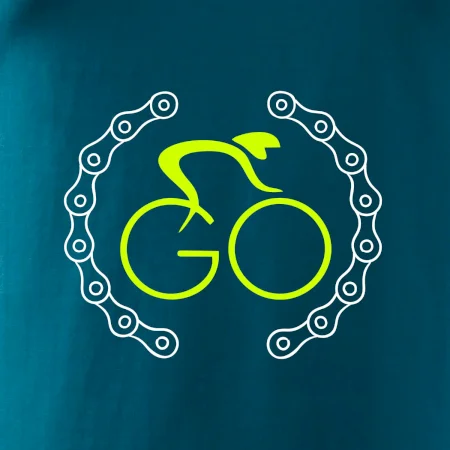 GO cyklista (fluo potisk)