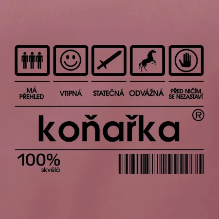 Čárový kód - Koňařka