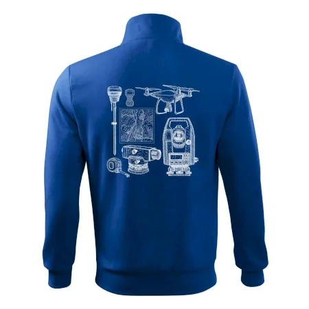 Geodet teodolit dron