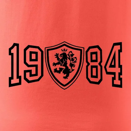 Narozeninový motiv - znak - 1984