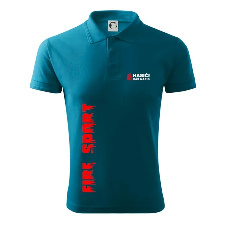 Hasiči (oheň,  Firesport, název sboru - vlastní nápis)