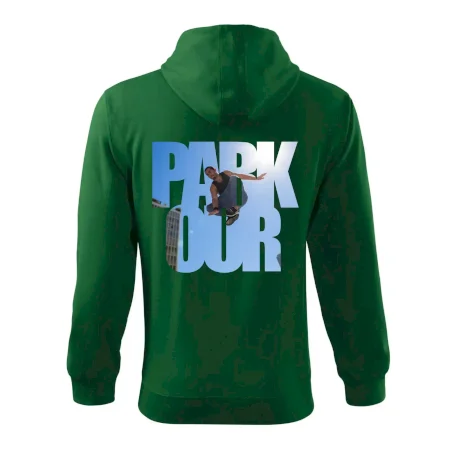 Parkour nápis nebe