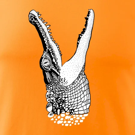 Krokodýl kreslený (Pecka design)
