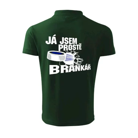 Ja jsem prostě brankář hokej