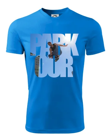 Parkour nápis nebe