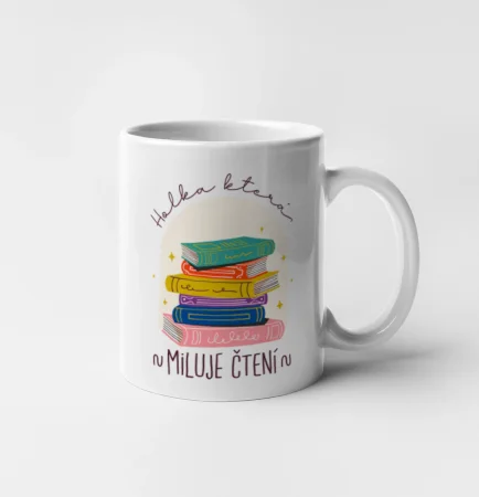 Holka, která miluje čtení