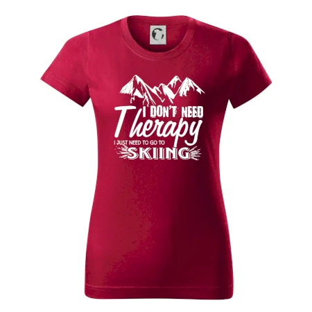 I dont need therapy - Skiing