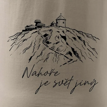 Sněžka Nahoře je svět jiný