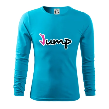 Jump - nápis a panáček
