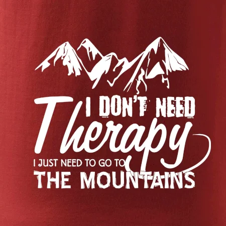 I dont need therapy - Mountains - Nepotřebuji terapii - Hory