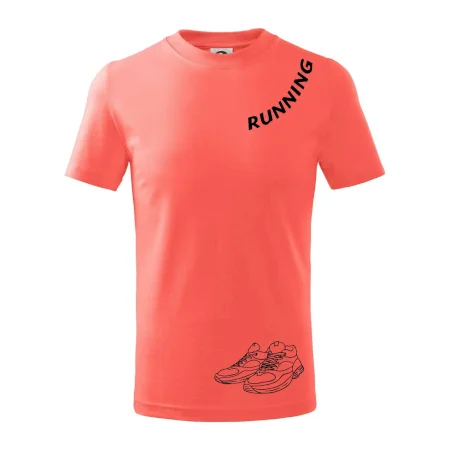 Running nápis šikmo